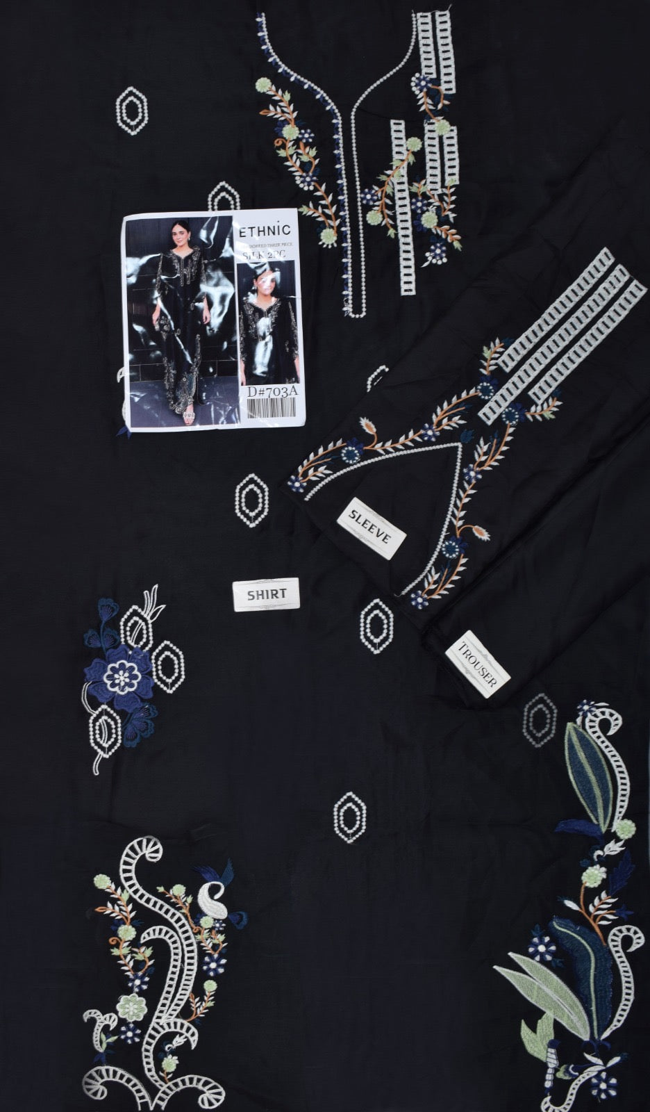 Ethnic silk 2pc