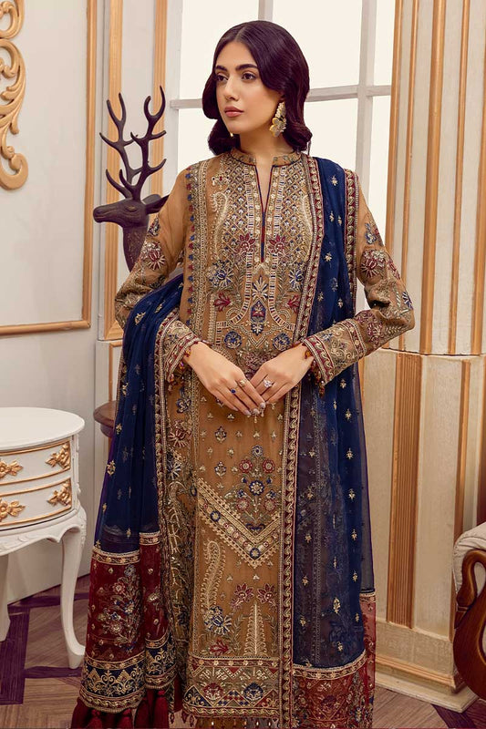 Festive Embroidered 3 Piece Suit