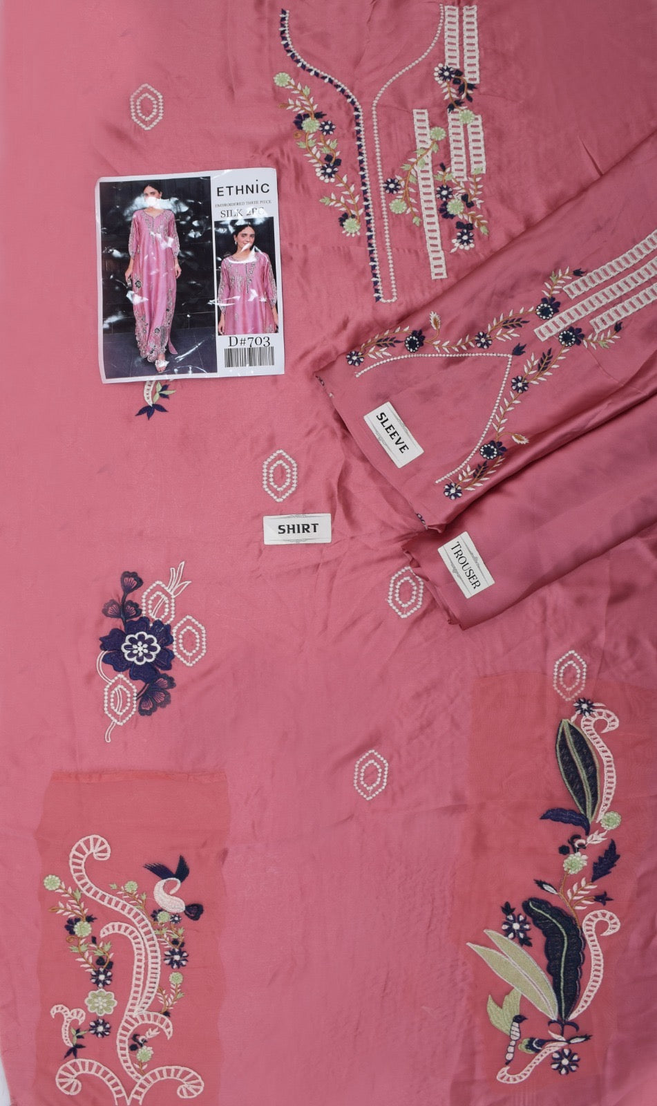 Ethnic silk 2pc